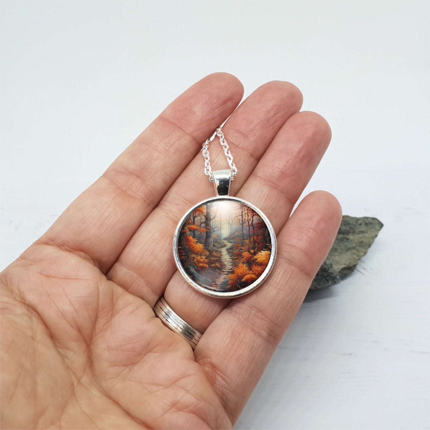 Autumn Forest Necklace
