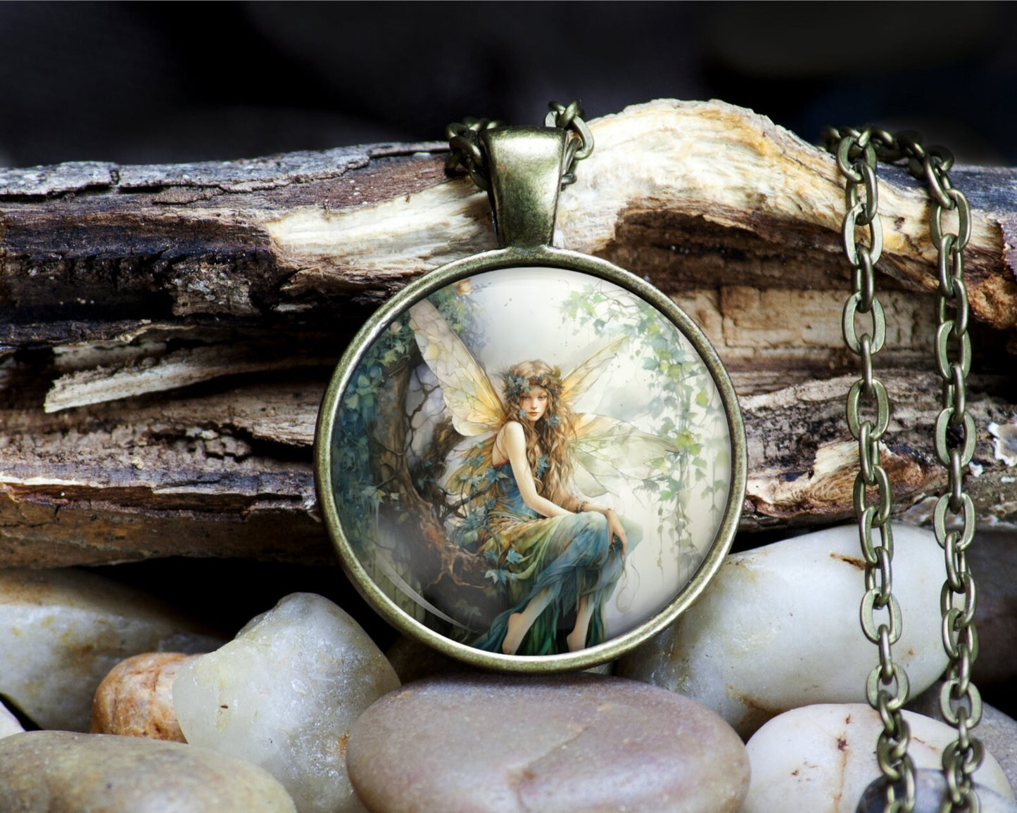 Woodland Fairy Pendant Necklace