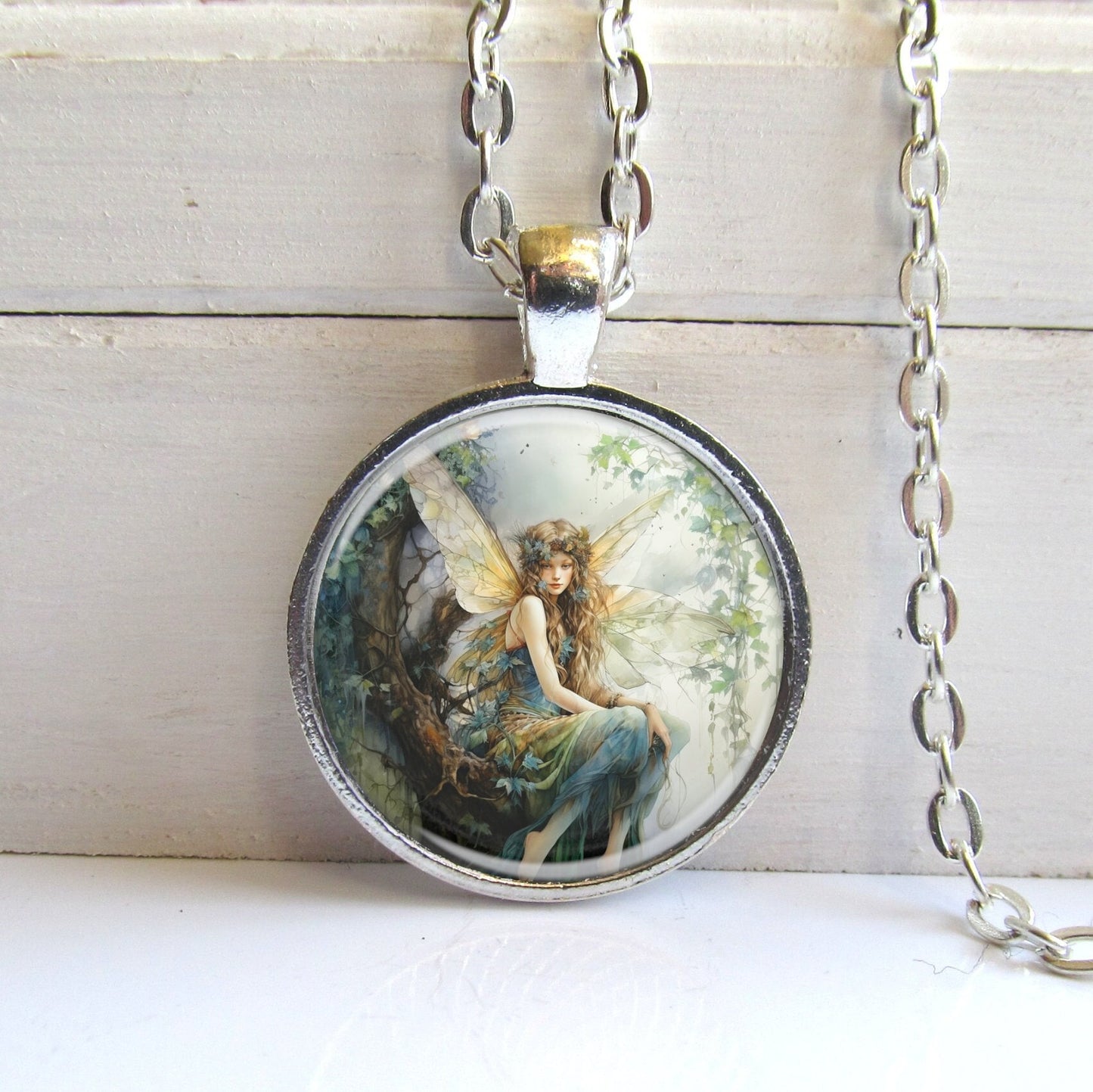 Woodland Fairy Pendant Necklace