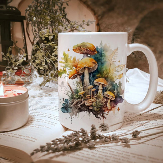Forest Mushroom Mug